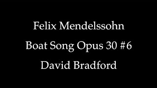 Mendelssohn Venetian Boat Song [upl. by Malley932]