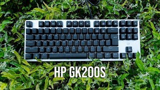 HP GK200s  GK200 Review  RGB TKL Gaming Keyboard [upl. by Pimbley320]