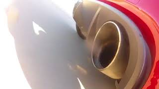 Abarth 500 bombardone 20 exhaust sound [upl. by Ranna]