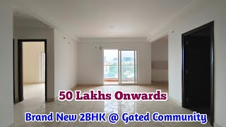 2BHK  50 Lakhs Onwards in Gated Community  Brand New 2BHK amp 3BHK Flats For Sale in Hyderabad [upl. by Silra]