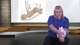 How to perform first aid and CPR on a choking infant  baby [upl. by Secor546]