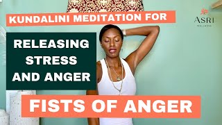 3 Minute Meditation for Releasing Anger amp Stress  Kundalini Yoga Fists of Anger [upl. by Nomyad]