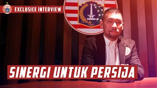 Mengenal Wakil Presiden Klub Persija Ganesha Putra  Exclusive Interview [upl. by Esinev]