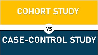 Difference between Cohort and CaseControl Studies [upl. by Sadoff]