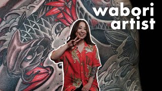 Traditional Japanese Wabori Tattooing Advice JPN SUBS [upl. by Mauldon]