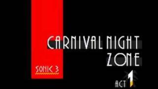 Sonic 3 Music Carnival Night Zone Act 1 [upl. by Atnes]