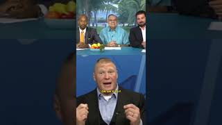 Brock Lesnar hilarious story 😂😂😂 ufc brocklesnar wwe romanreigns prowrestling funny ufc [upl. by Ilyah373]