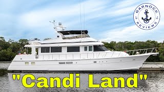 Sold  549000  1992 74 Hatteras Walkaround Motor Yacht For Sale [upl. by Ahsikrats]