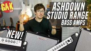 Super Lightweight Bass Amps From Ashdown  The Studio Range [upl. by Arimlede433]