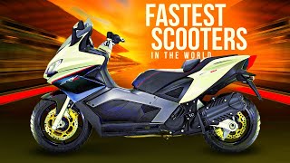 TOP 7 FASTEST SCOOTERS IN THE WORLD [upl. by Coats]