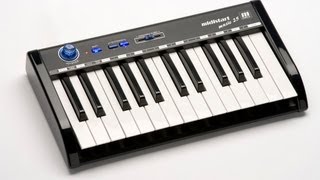 Miditech midistart music 25 USBMIDI Masterkeyboard unboxing [upl. by Dorrehs845]