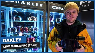 New goggles from Oakley – Line Miner Pro 2025 [upl. by Amoakuh282]