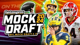 2024 NFL Full TwoRound Mock Draft For Every Team THE DRAFT IS SET [upl. by Ais]