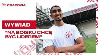 quotNA BOISKU CHCĘ BYĆ LIDEREMquot  Amir AlAmmari piłkarzem Cracovii  WYWIAD [upl. by Sialac]