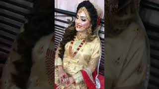 glamouring bridal make up look youtubeshorts youtube youtubeshorts trending [upl. by Shirlie]