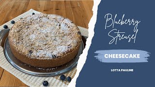 Blueberry Streusel Cheesecake Greek Yogurt [upl. by Nadroj]