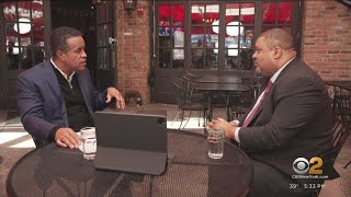 CBS2s Maurice DuBois sits down with Manhattan DA Alvin Bragg [upl. by Ivonne]