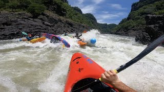 Which Team can get their ball down the Zambezi River the fastest [upl. by Neeloj]