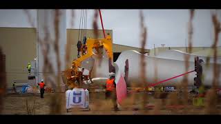 Katoen Natie Wind Turbines [upl. by Lubeck]