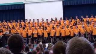 5th grade singing farewell song 6 21 2013 [upl. by Anidan657]