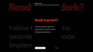 Why Dark Mode devtools99 dark darkmode why whynot webdevelopment webdev shorts [upl. by Niltiak]