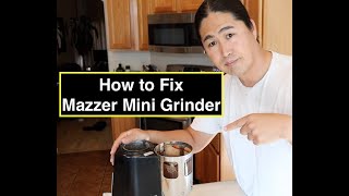 How to Fix the Mazzer Mini Coffee Grinder and Restoration  Part 1 [upl. by Amisoc]