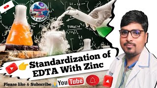 Preparation amp Standardization of 001M DisodiumEDTA Solution  How to prepare 001M EDTA Solution [upl. by Nerval7]