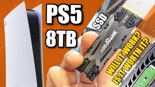 8TB PS5 SSD Test  Does It Work Should You Do It Addlink A95 8TB SSD [upl. by Swirsky]