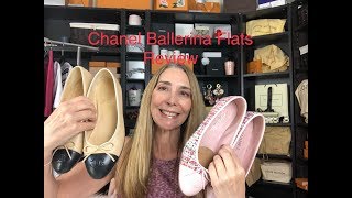 Chanel Ballerina Flats Review  Wear amp Tear  Would I Buy Again [upl. by Tully]