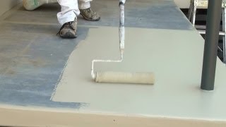 How to paint a concrete floor  Step by step guide on how to paint concrete floors [upl. by Enived616]