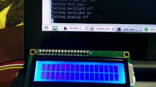 MicroPython I2C LCD [upl. by Alina]