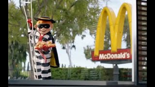 McDonalds Hamburglar Commercial 2024 Classic Burgers Ad Review [upl. by Denney910]