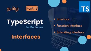 TypeScript Interfaces Tamil  TypeScript for Beginners in Tamil [upl. by Anival]