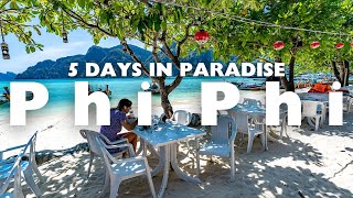 Escape to Paradise Your Epic 5Day in Phi Phi Islands Thailand [upl. by Adliw]