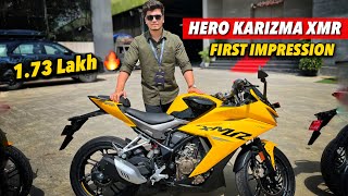 Hero Karizma XMR 2023 210cc  First Impression [upl. by Niletac]