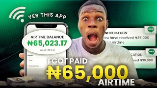 I Got Paid Free ₦65000 Airtime Every Friday  How to get free Airtime in nigeria [upl. by Siugram38]