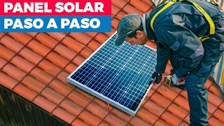 Cómo instalar un panel solar [upl. by Nuahsyd]