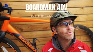 New Gravel Bike Boardman ADV  First Ride First Impressions [upl. by Iran92]