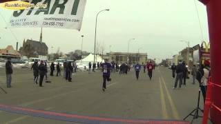 Finish Part 1 1733 to 2900  2014 Paczki Run 5K [upl. by Darwin]