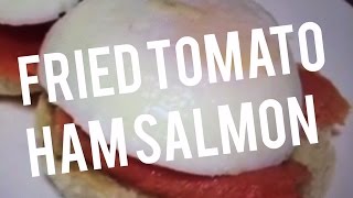 Hollandaise Sauce Eggs Benedict Recipes Tomato Sockeye Salmon Ham [upl. by Alwitt]