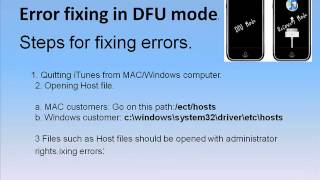 How to fix iTunes Eroor 3194 [upl. by Lotti192]