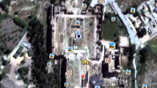 Baalbek Temple Ruins On Google Earth [upl. by Ylac]