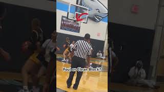 They stay calling bad fouls on me😡basketballshorts bballshorts highschoolbasketball hooper [upl. by Ralston]