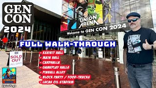 Gen Con 2024 FULL WALKTHRU gencon2024 GenCon [upl. by Elleinod]