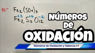 Estados de OXIDACIÓN y VALENCIA Bien fácil [upl. by Olinde]