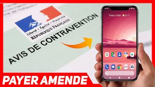 Payer un un PV  contravention de stationnement avec son mobile via ANTAI  amende FPS [upl. by Tennes]