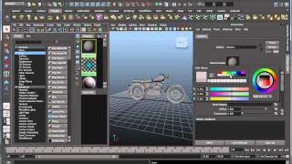 Maya Basic Texturing and Rendering Tutorial  Part 1 of 5 [upl. by Hegyera]