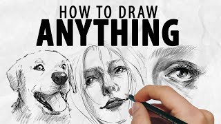 HOW TO DRAW ANYTHING No clickbait  Drawlikeasir [upl. by Falk]