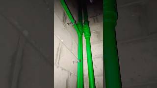 how to install ppr pipe  ppr pipe kase lagayeplumbing work new [upl. by Imoan]