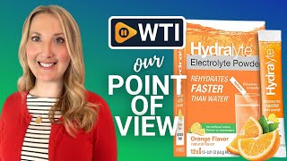 Hydralyte Electrolyte Powder Packets  Our Point Of View [upl. by Trenna]